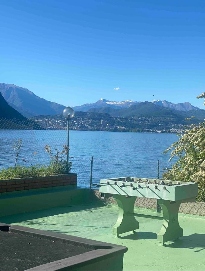 Appartement Holiday On The Lake Lugano 2 à Bissone Extérieur photo