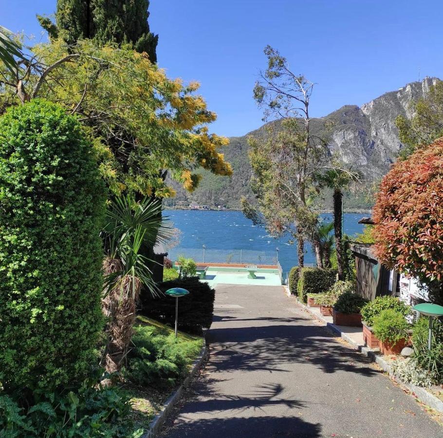 Appartement Holiday On The Lake Lugano 2 à Bissone Extérieur photo