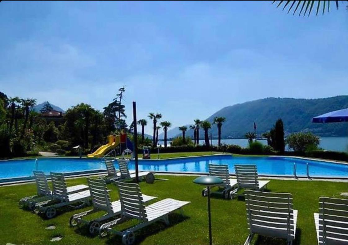 Appartement Holiday On The Lake Lugano 2 à Bissone Extérieur photo